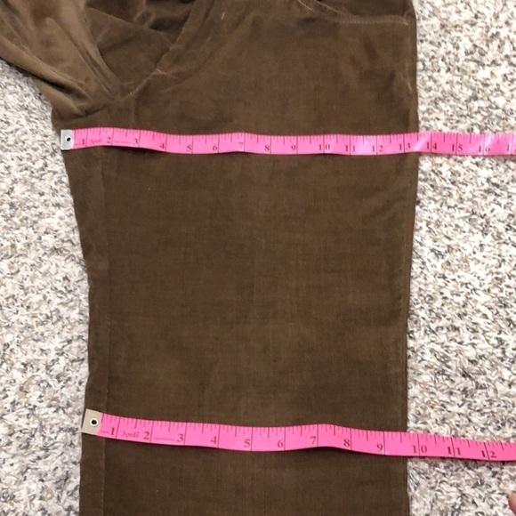 Neiman Marcus Corduroy Pants Size IT 52 US 36” 36x31” Dark Brown - Picture 6 of 8